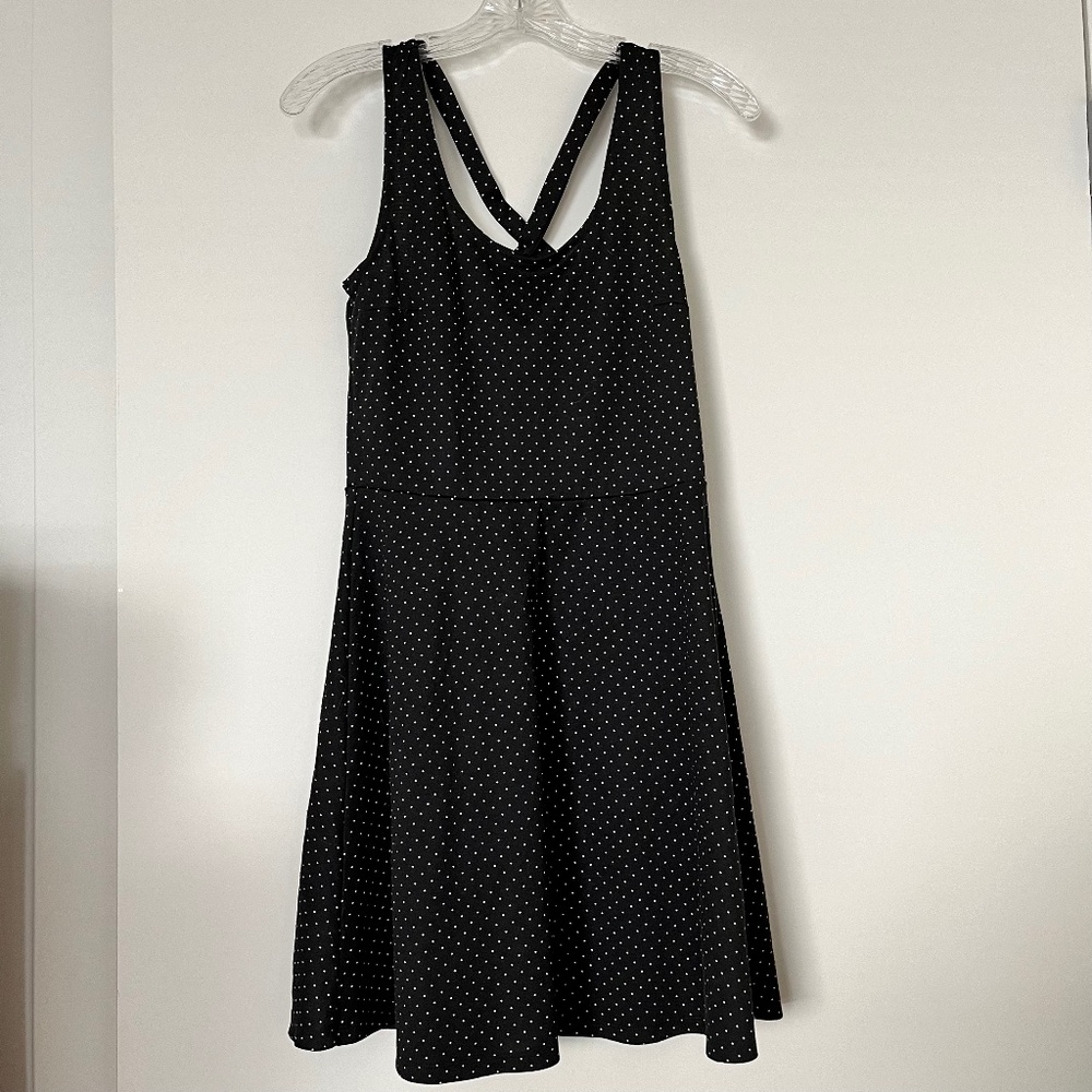 Black Summer Dress. Polyester And Elastane. - image 1